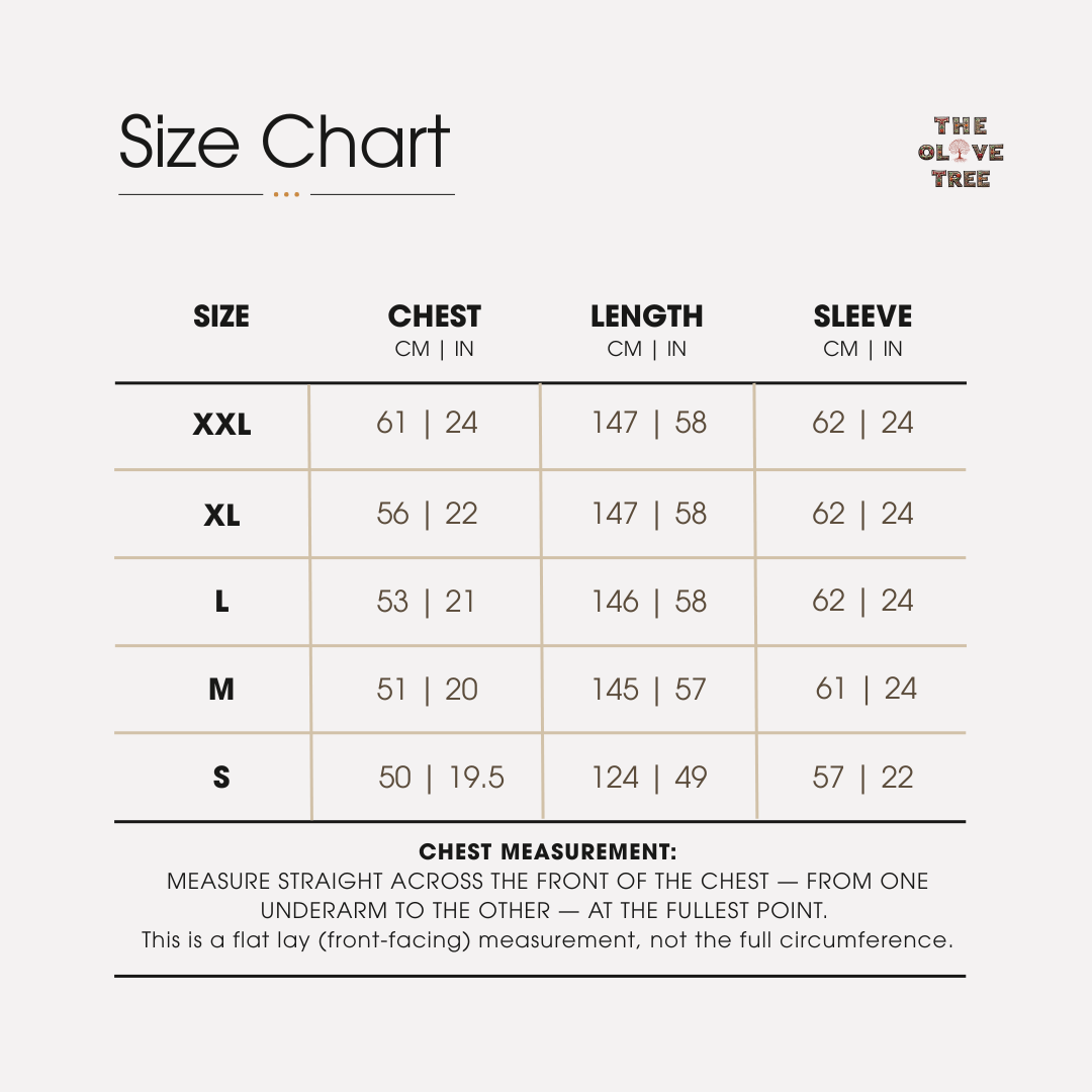 Tatreez Thobe – Black with Green