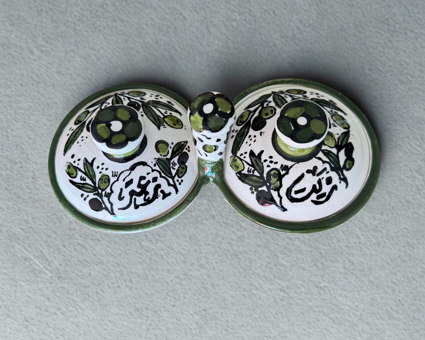 Olive Oil & Za’atar Double Dip – Olive Branch | Handmade in Palestine