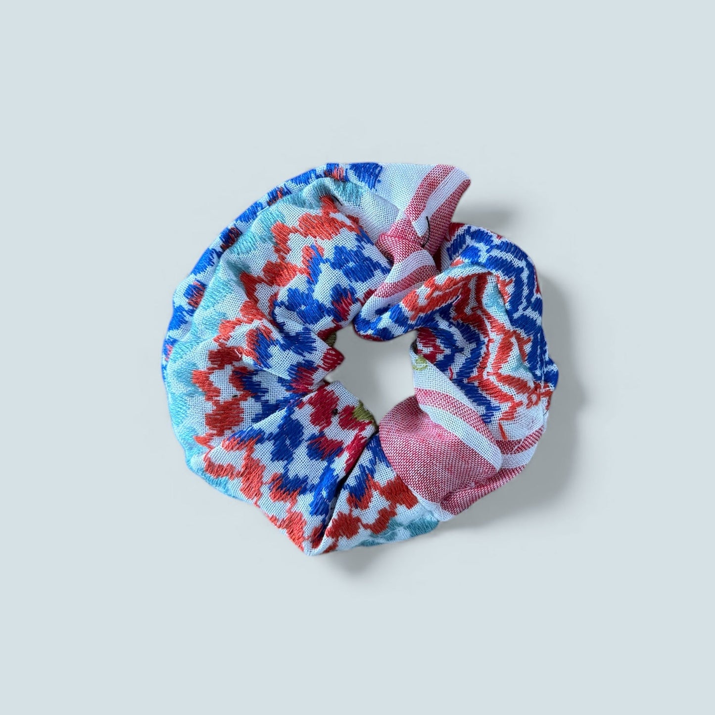 Kufiya Scrunchies - Multicolor | Palestinian Hair Ties