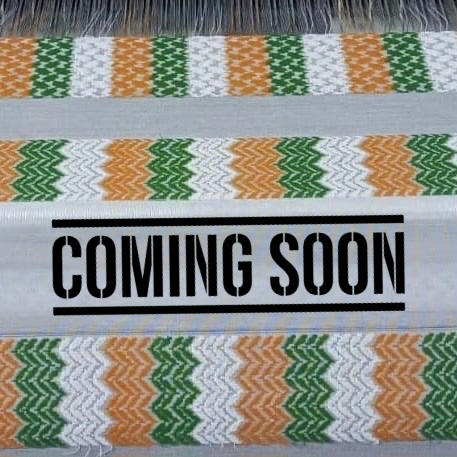 Le Chéile Kufiya - Together Keffiyeh | Irish Tricolor Exclusive Design