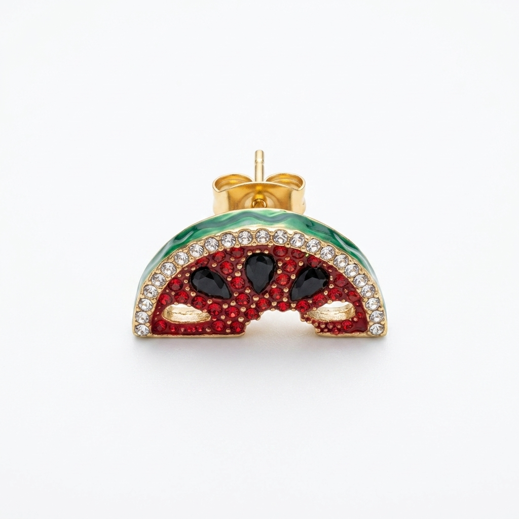 Watermelon Stud Earrings