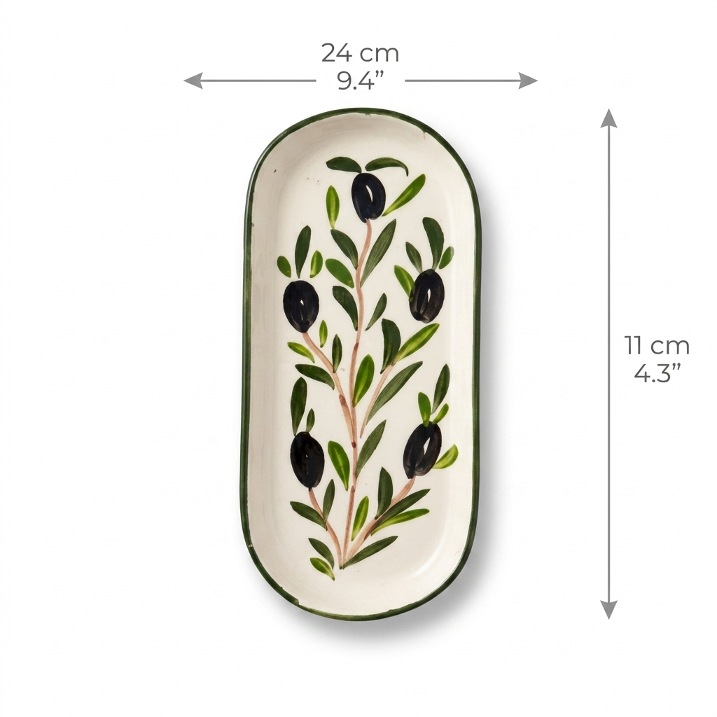 Zaytoun Oval Serving Plate
