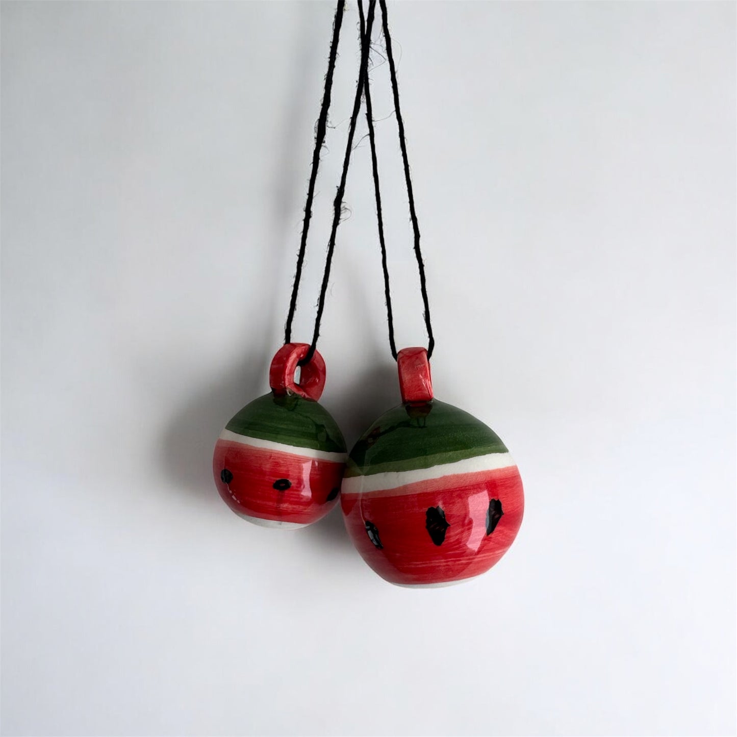 Palestinian Christmas Ornaments | Kufiya, Watermelon & Floral – Handmade