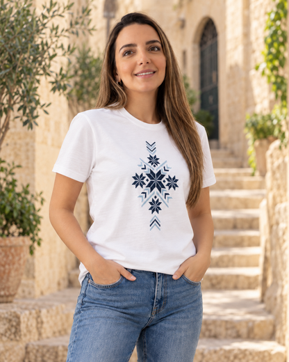 Aqmar Bait Lahem Hand-Stitched T-Shirt