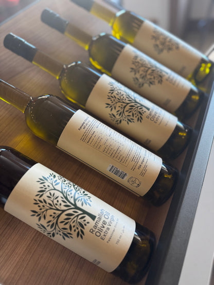 Ramallah Olive Oil – Premium Extra Virgin Olive Oil - 750ml