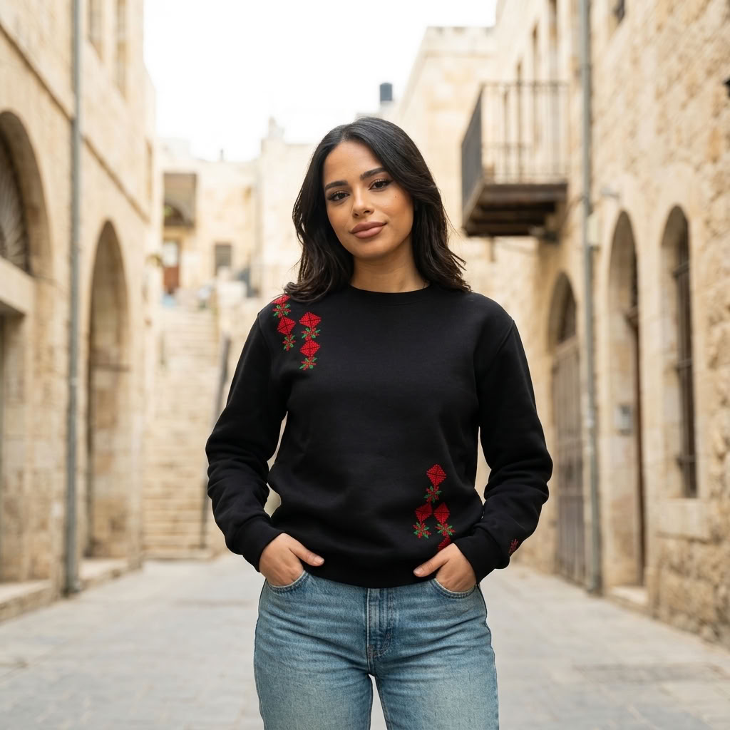 Balat Hand-Stitched Sweatshirt