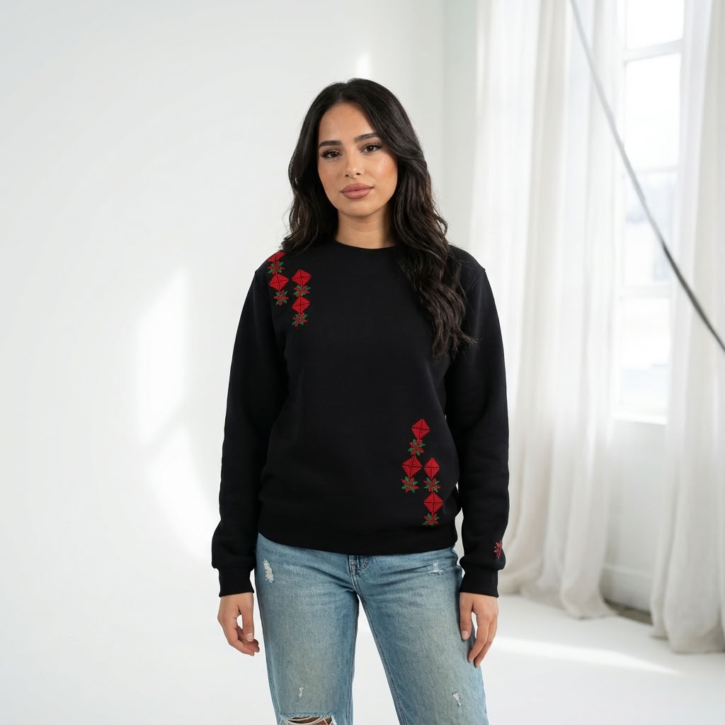 Balat Hand-Stitched Sweatshirt
