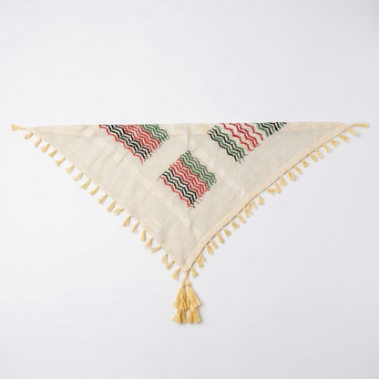 Beige Kufiya Bandana – Multicolor