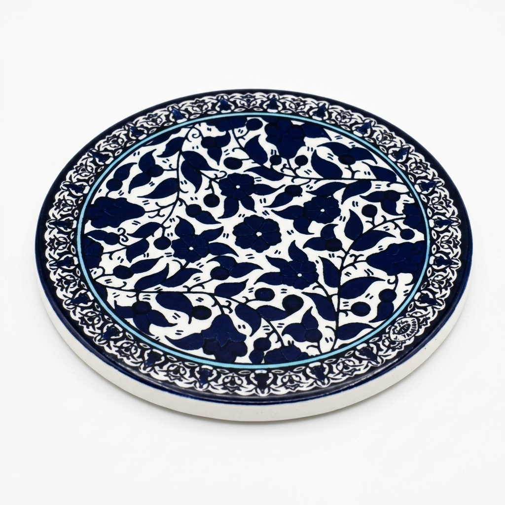 Floral Ceramic Coasters – Printed