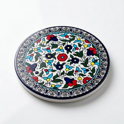 Floral Ceramic Coasters – Printed