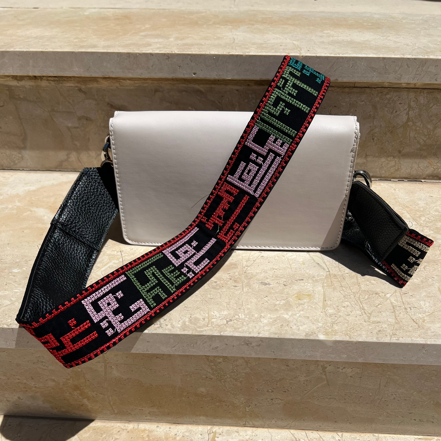 Tatreez Strap - Cities of Palestine | Multipurpose Bag, Camera & Guitar Strap