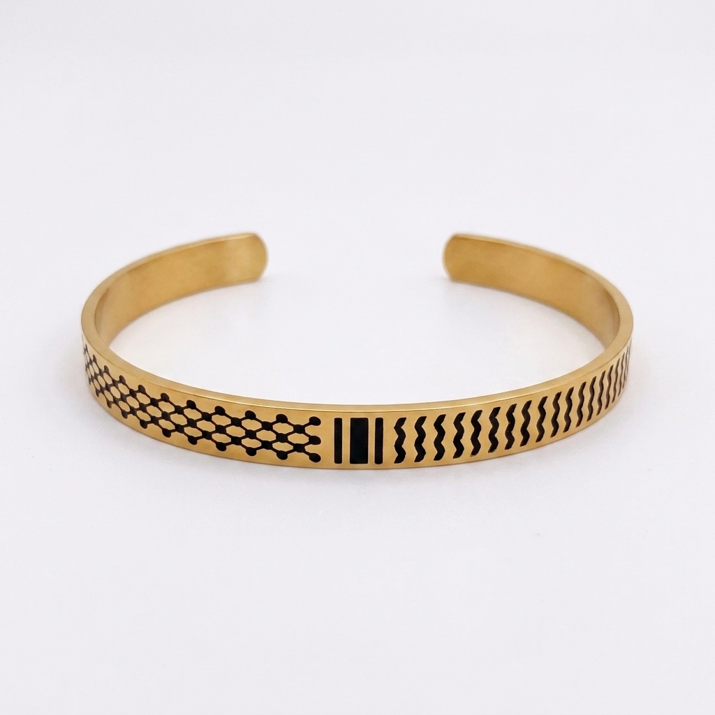 Kufiya Cuff Bracelet