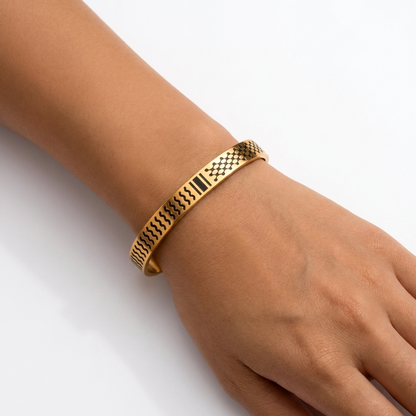 Kufiya Cuff Bracelet