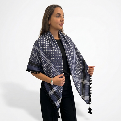 Echoes Kufiya – Violet