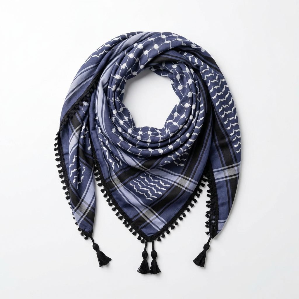 Echoes Kufiya – Violet