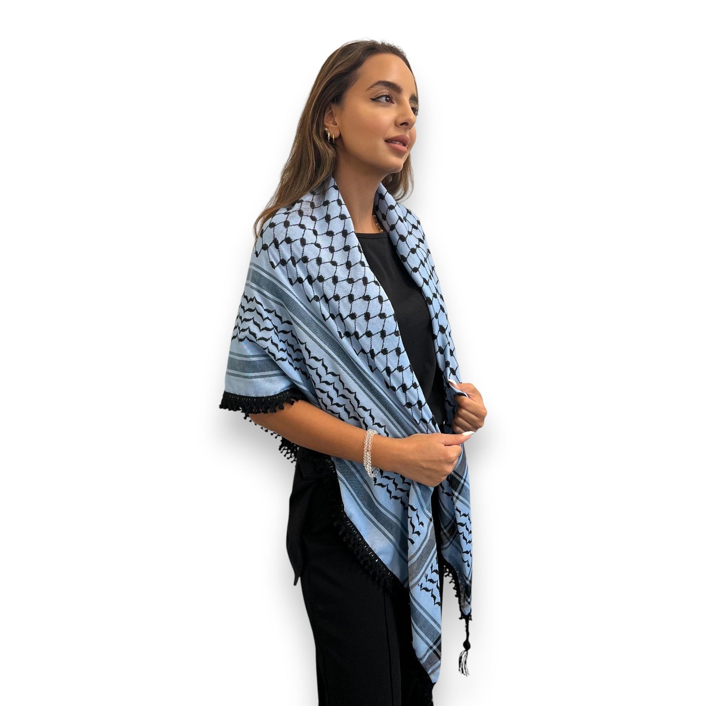 Echoes Kufiya – Blue Mirage