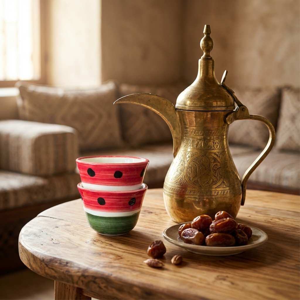 Watermelon Palestinian Ceramic Cup 2
