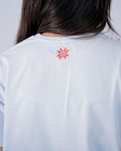 Falastin Map Tatreez T-Shirt – Handmade