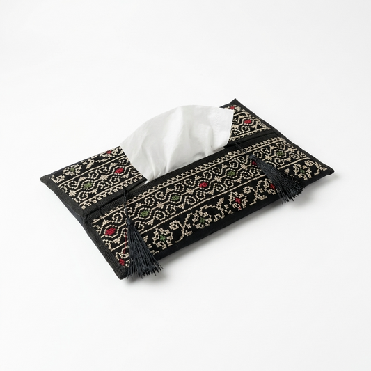 Tatreez Tissue Cover – Palestinian Textile