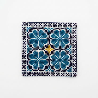 Hand-Stitched Tatreez Coasters