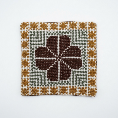 Hand-Stitched Tatreez Coasters