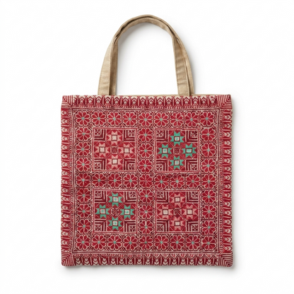 Kawakeb Hand-Stitched Tote Bag