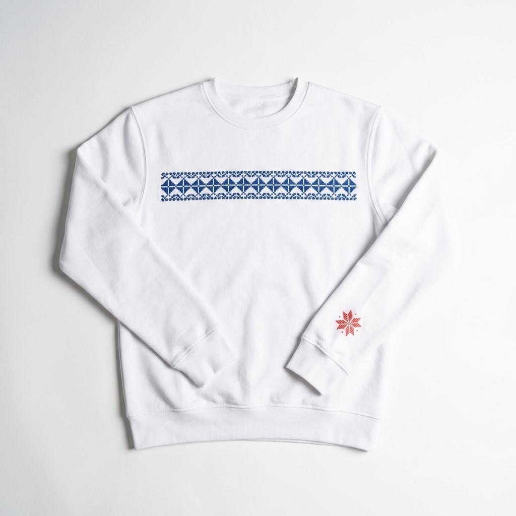 Haram Al Quds Tatreez Sweater – Handmade