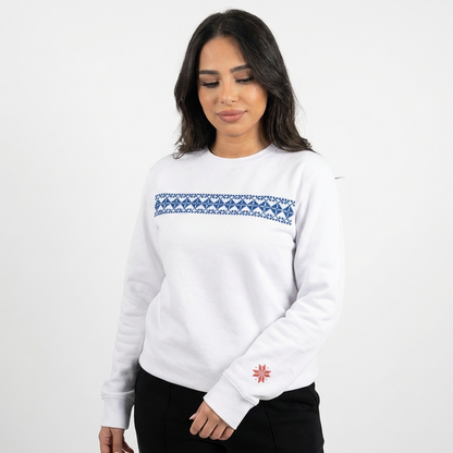 Haram Al Quds Tatreez Sweater – Handmade