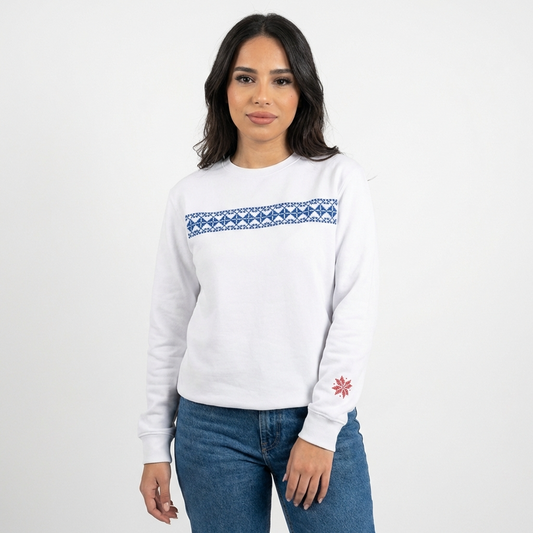 Haram Al Quds Tatreez Sweater – Handmade