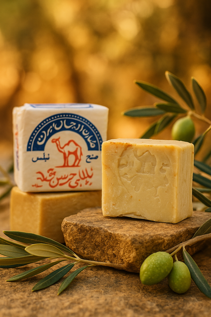 Organic Olive Oil Soap | Nablus Al-Jamal Oldest Factory Heritage Soap Bar