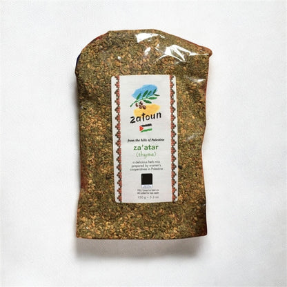 Za’atar (Thyme) Herb Mix - Zatoun | Made in Palestine | 150g/5.3oz