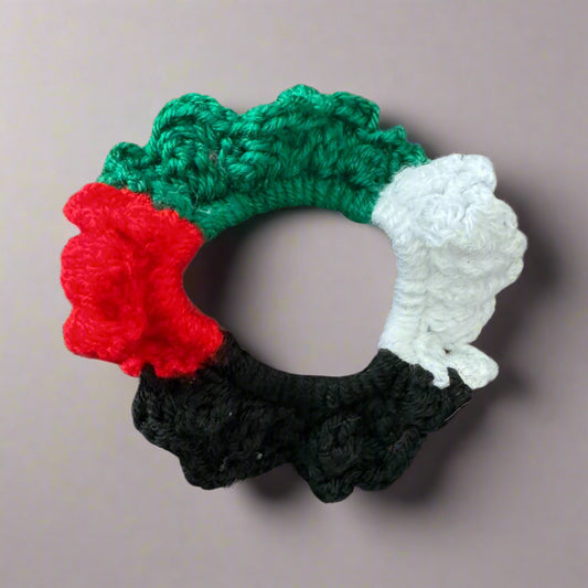 Crochet Scrunchie | Handmade Palestinian Hair Ties