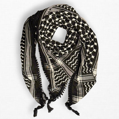 Bold Inversed Kufiya (Keffiyeh) | Made in Jordan