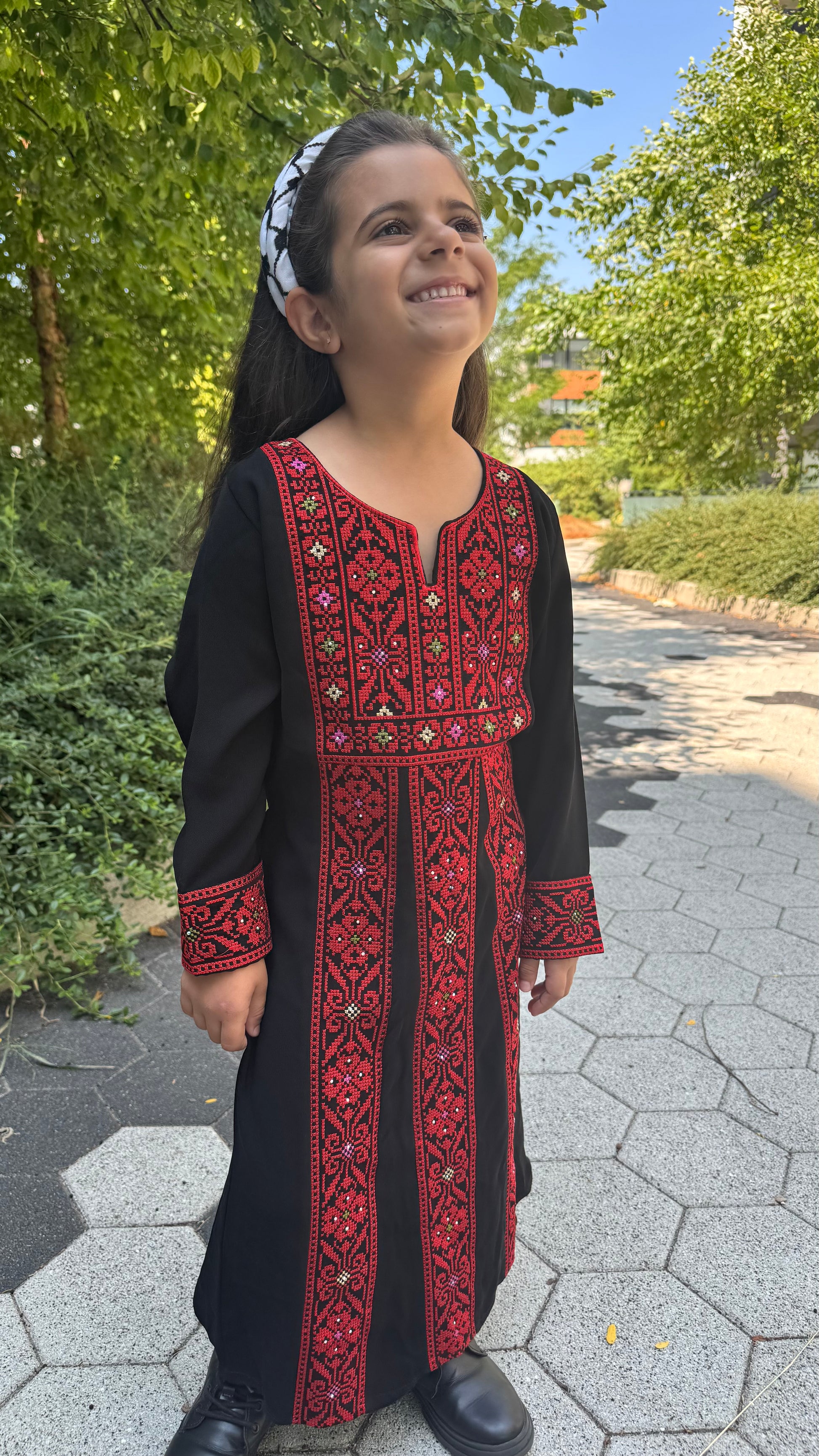 Kids Palestinian Thobe Dress Kids Palestinian Thobe Dress