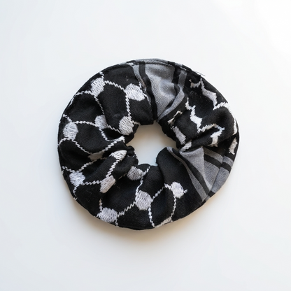 Layl Palestinian Keffiyeh Scrunchie 3