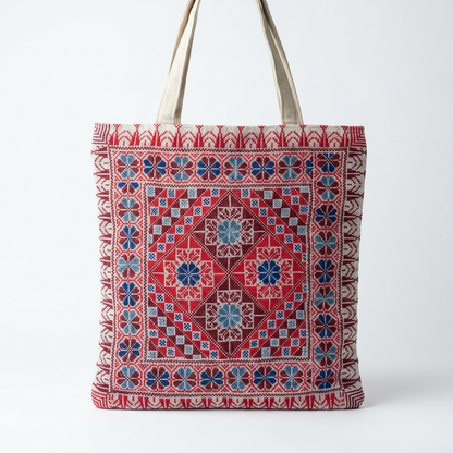 Mawj Al Nahr Handstitched Tote Bag