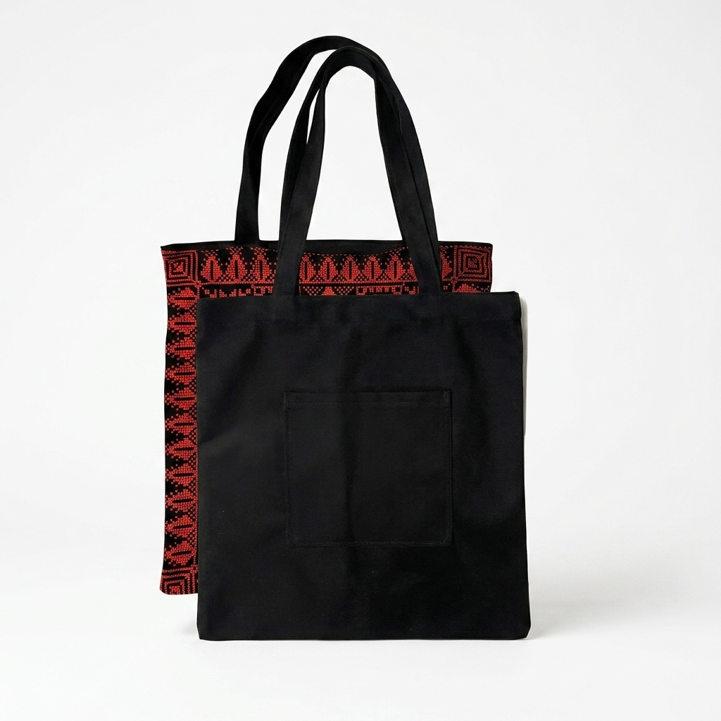 Najmah Tatreez Tote Bag
