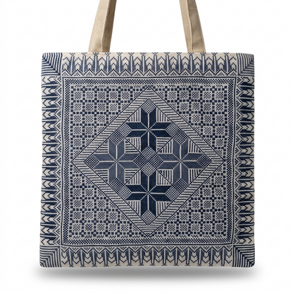 Nujoom Al Samaa Hand-Stitched Tote Bag