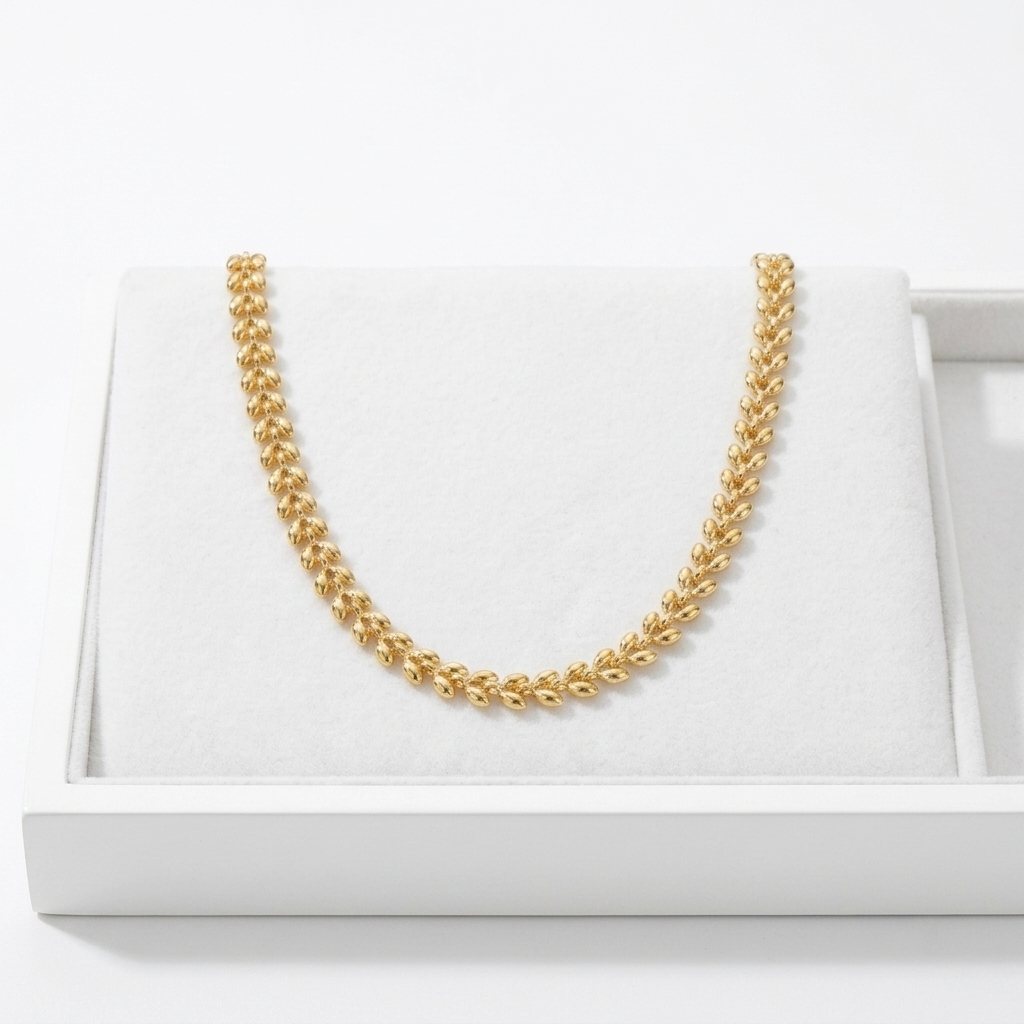 Olive Branch Necklace