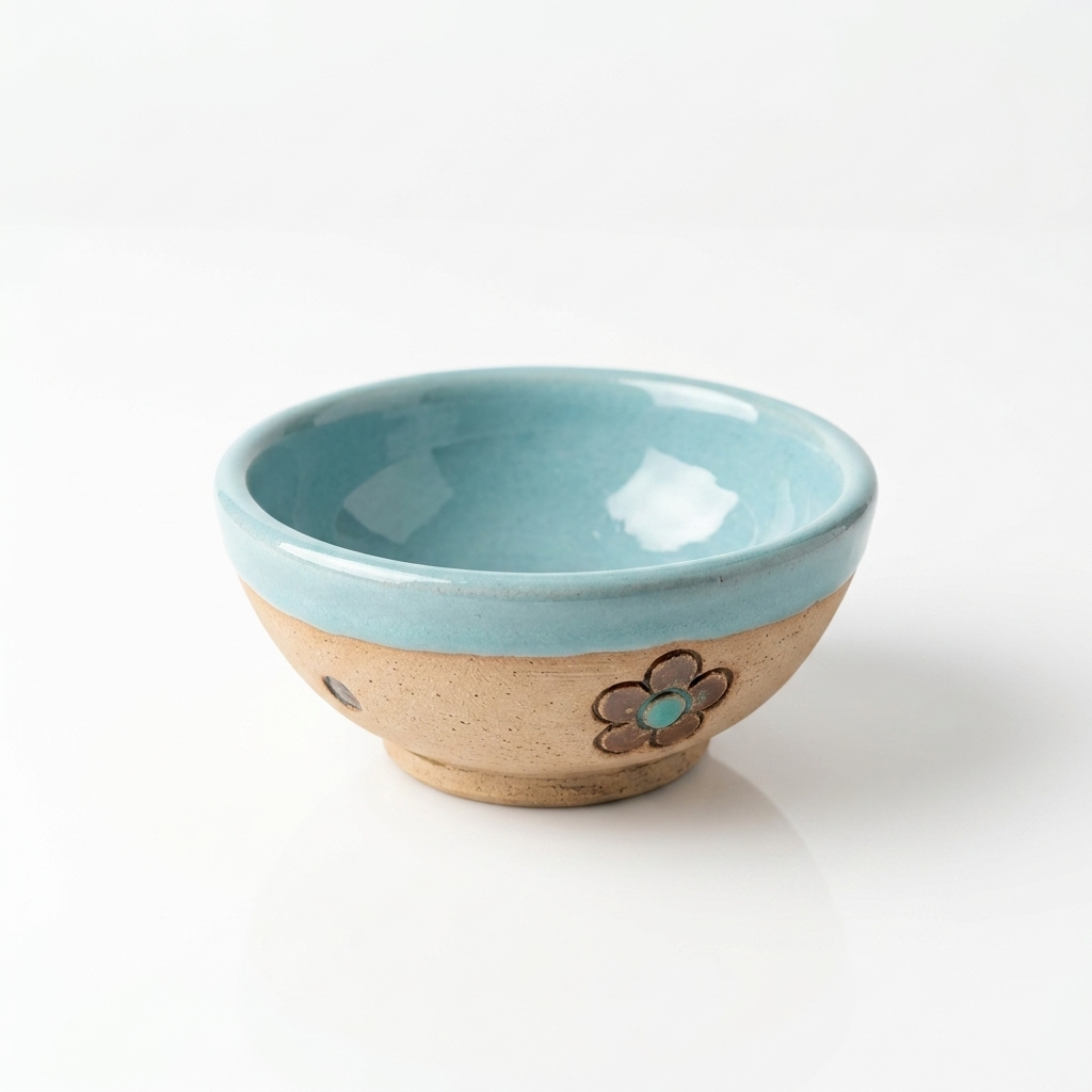 Pottery Dip Bowl