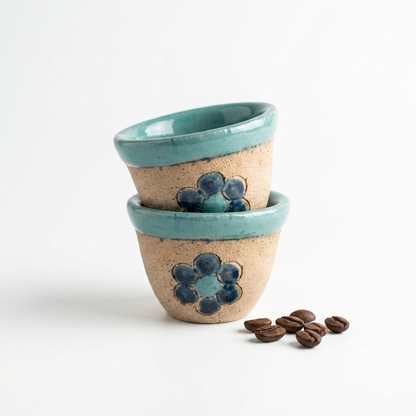 Pottery Coffee Cup - Espresso - Sada
