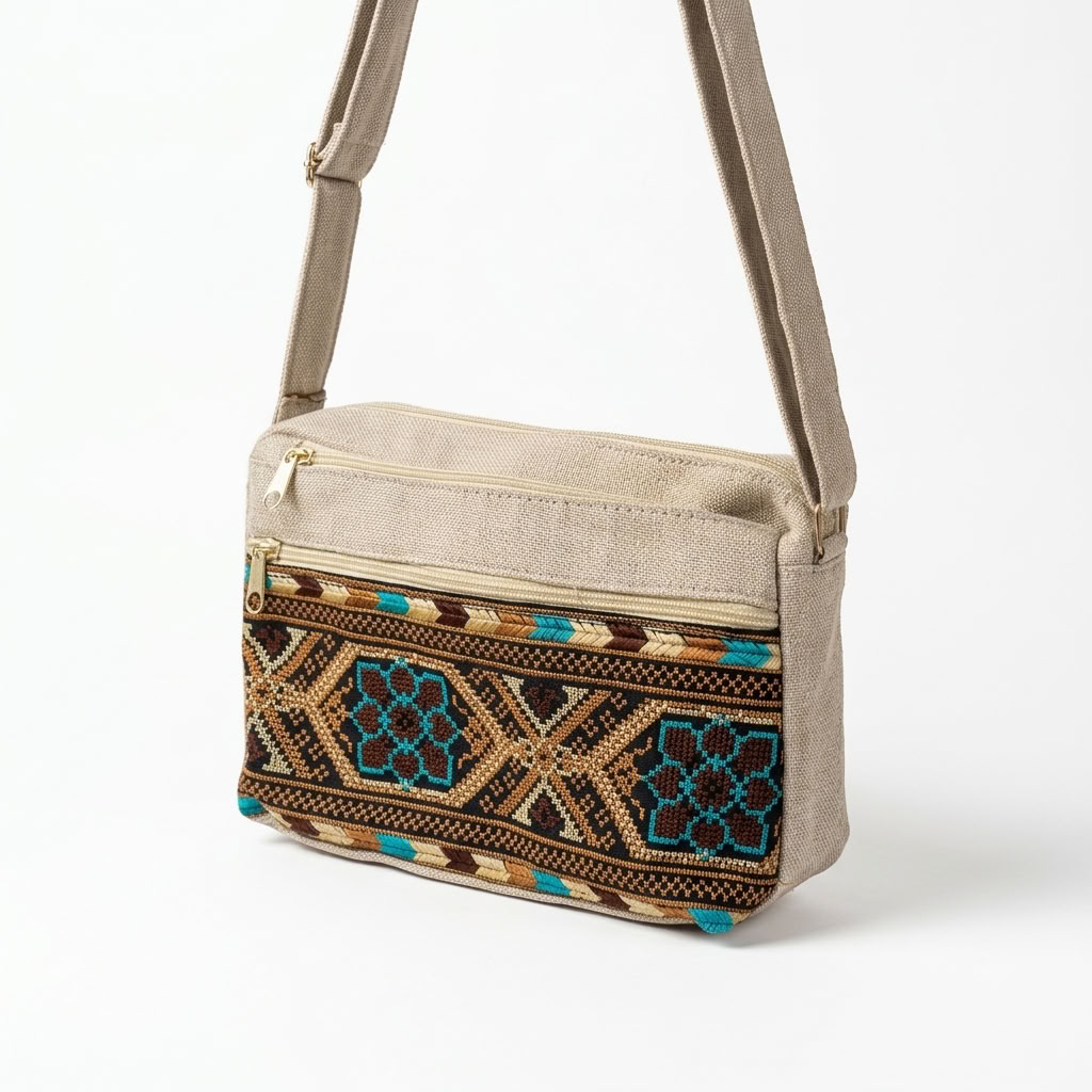 Rafiqa Tatreez Crossbody Bag