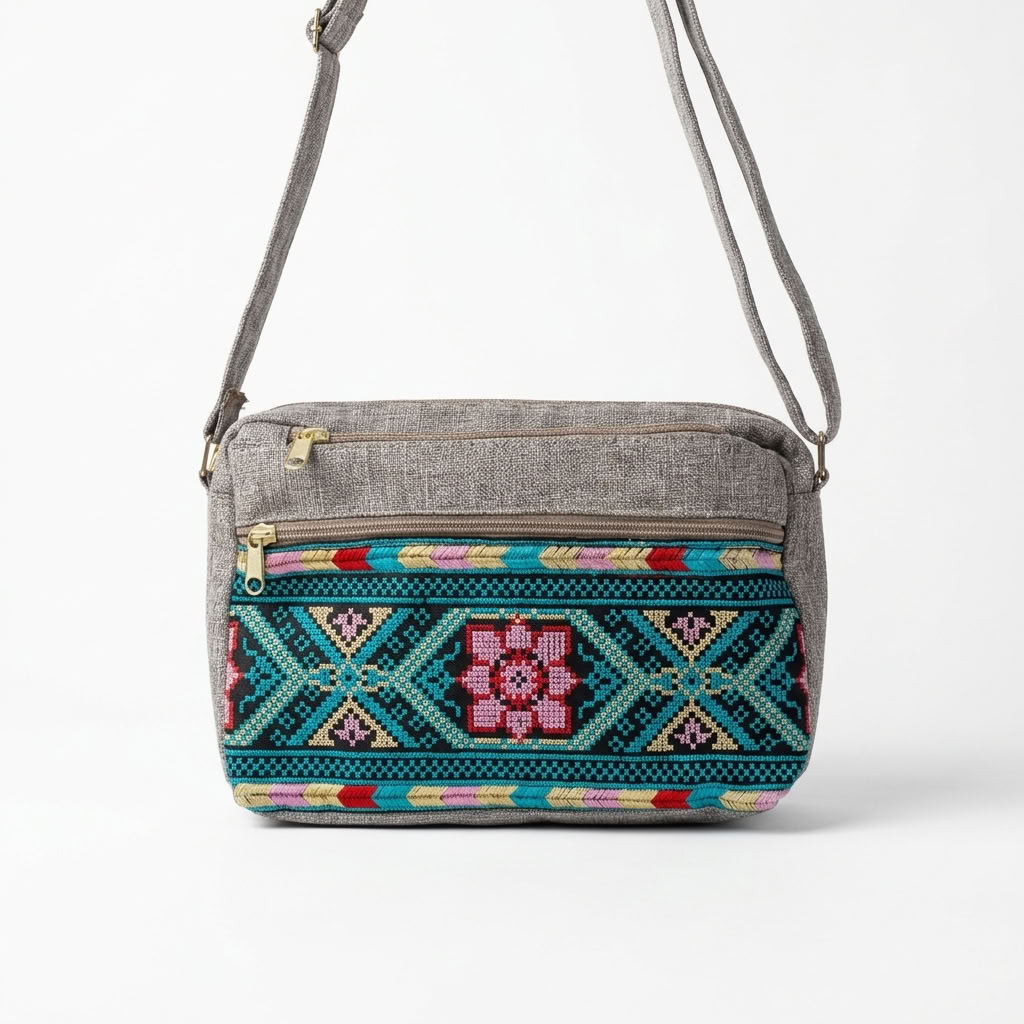 Rafiqa Tatreez Crossbody Bag