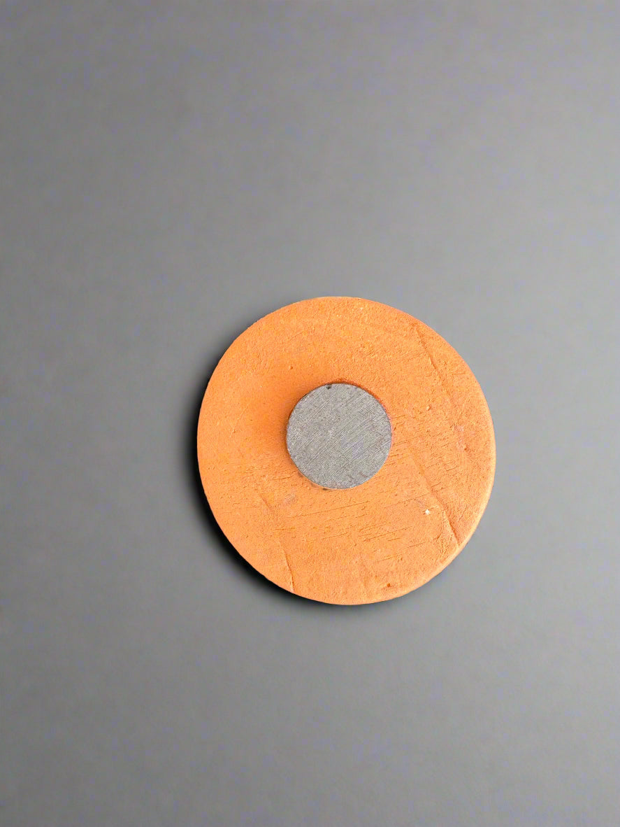 The back of the small round magnets