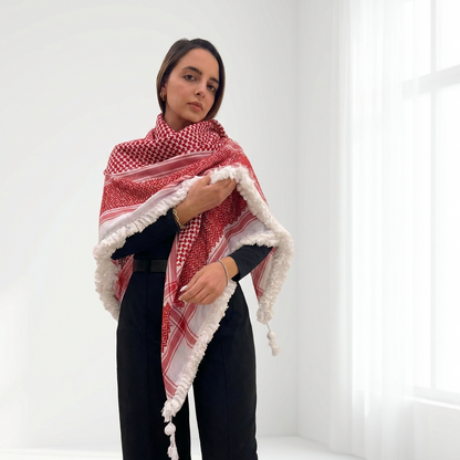 Royal Shemagh (Keffiyeh) | Handmade Tassels