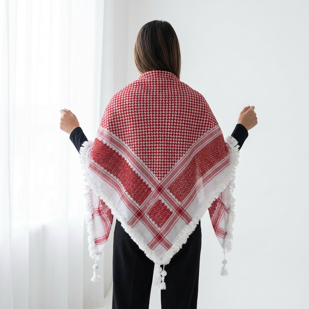 Royal Shemagh (Keffiyeh) | Handmade Tassels
