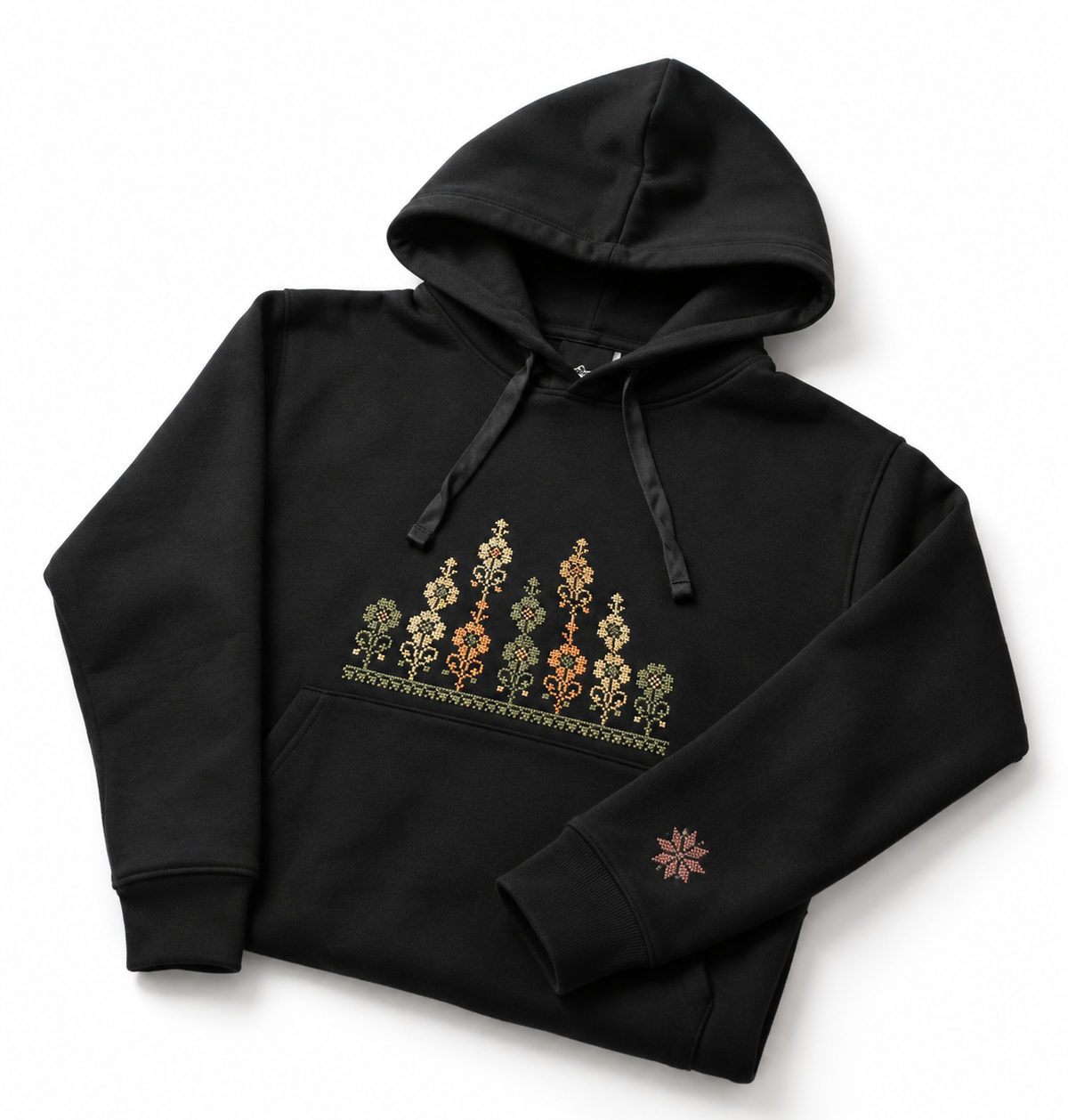 Rumi Hand-Stitched Hoodie