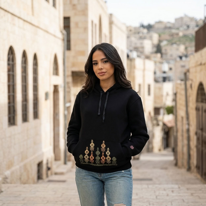 Rumi Hand-Stitched Hoodie