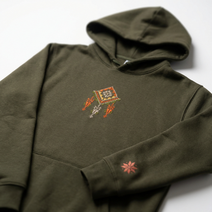 Saru Falastin Tatreez Hoodie - Handmade