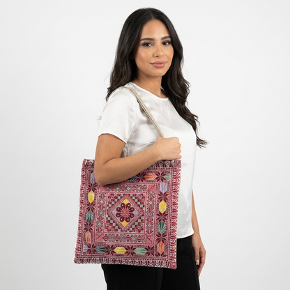 Sunbulat Al Hayat Handstitched Tote Bag